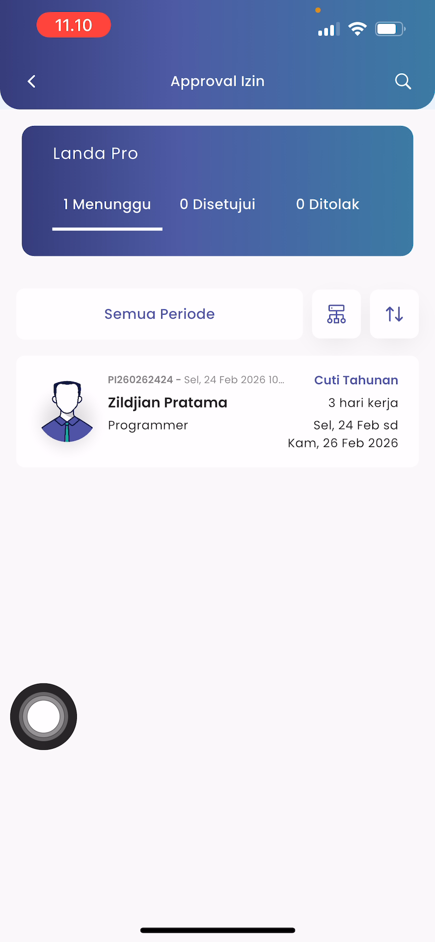 Pilih Pengajuan