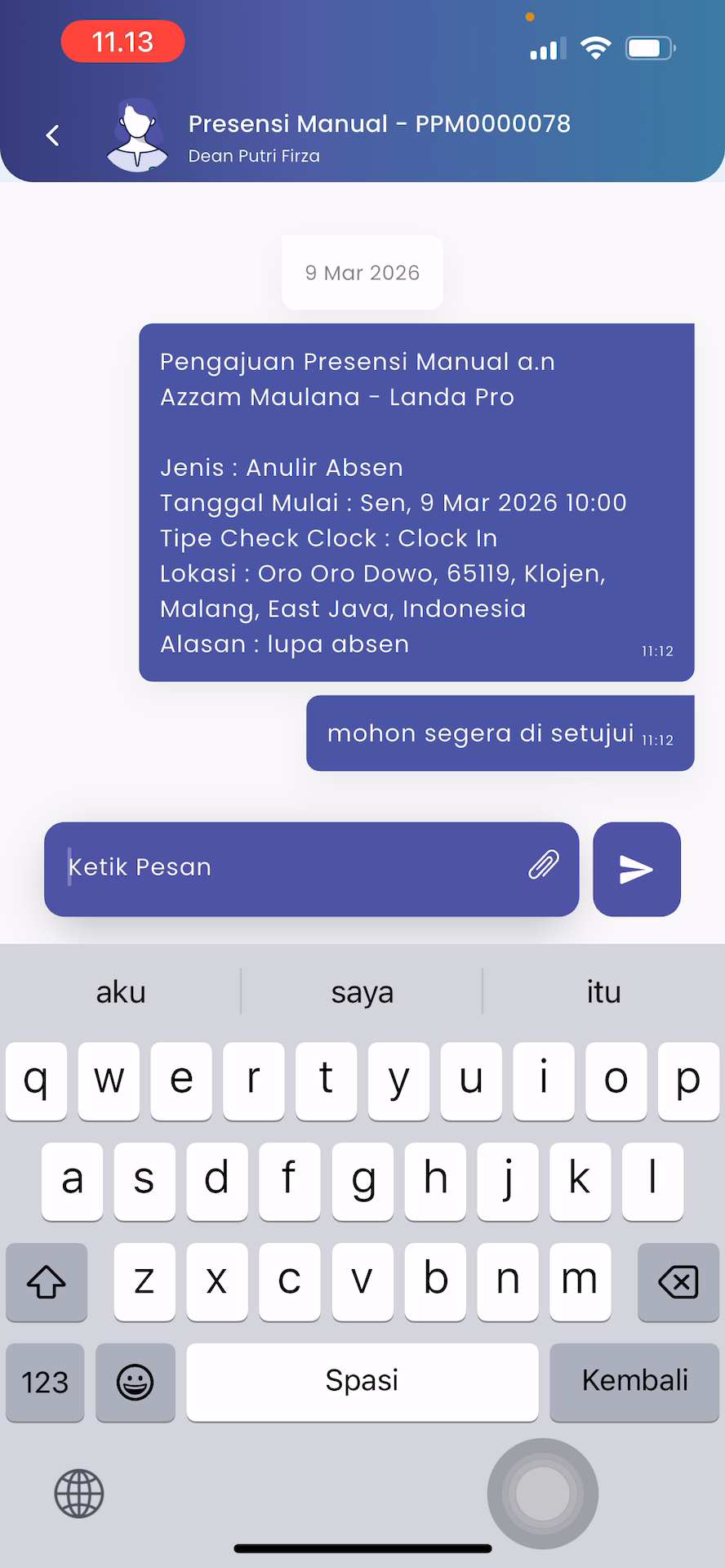 Room Chat
