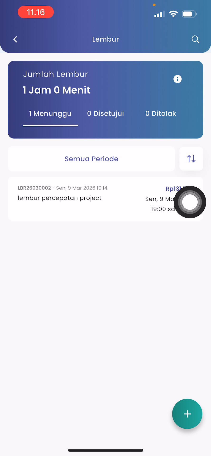 Menu Pengajuan Lain