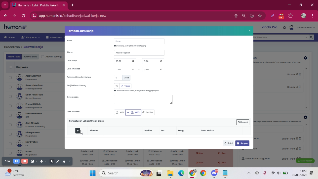 Kolom Input Lokasi Google Maps