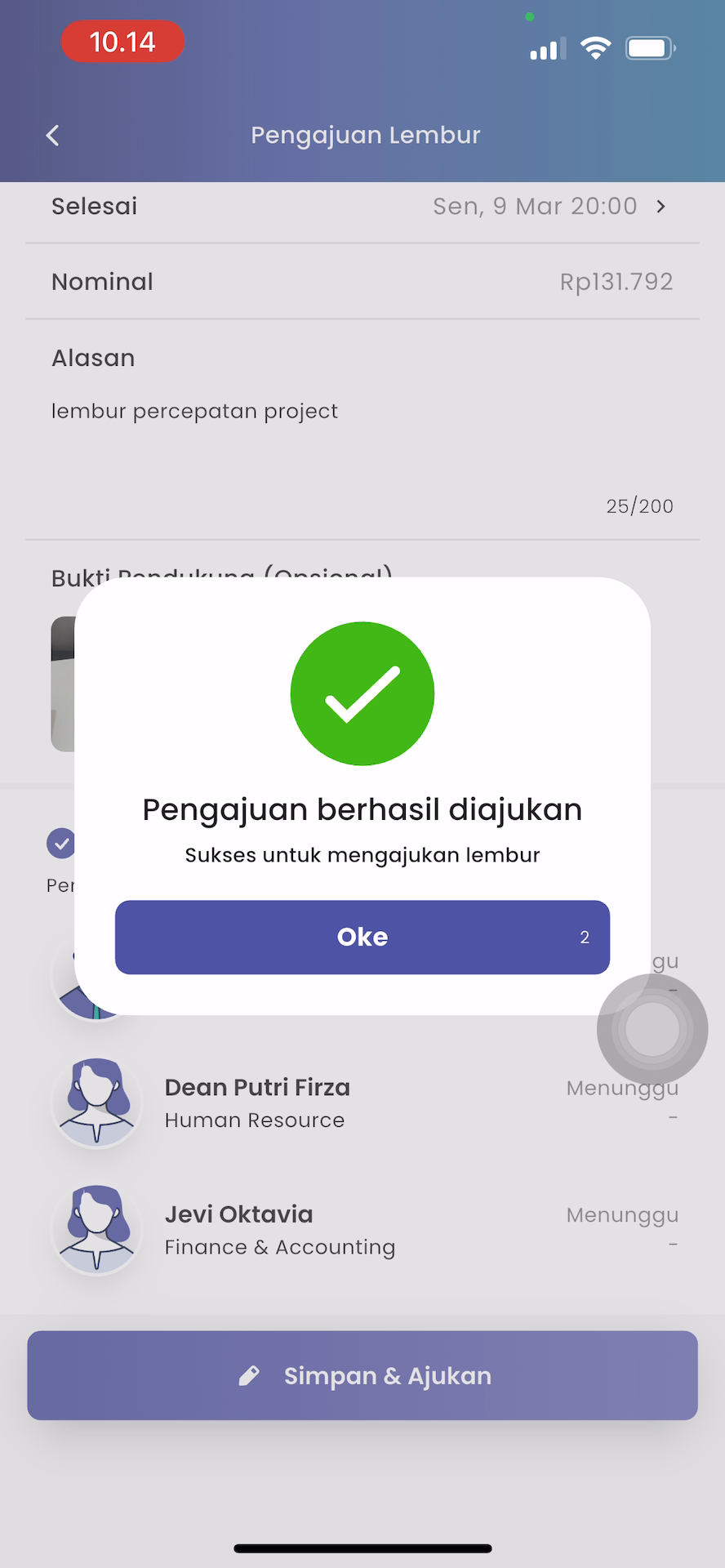 Detail Status
