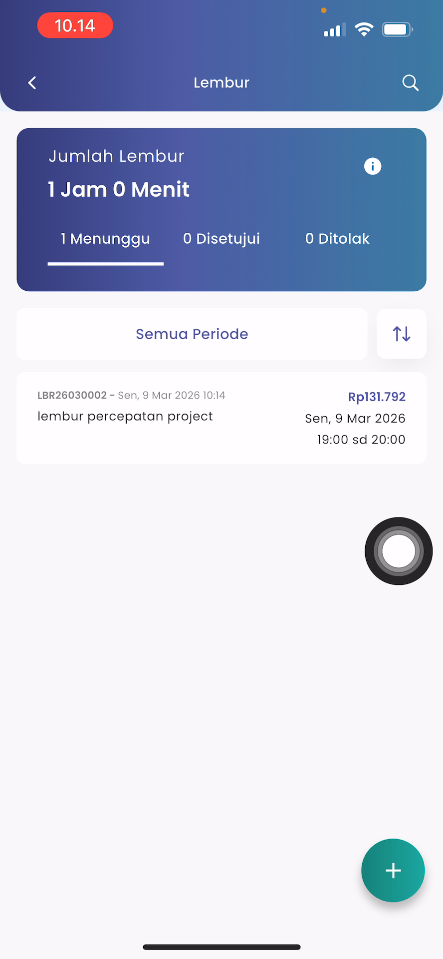 Detail Pengajuan