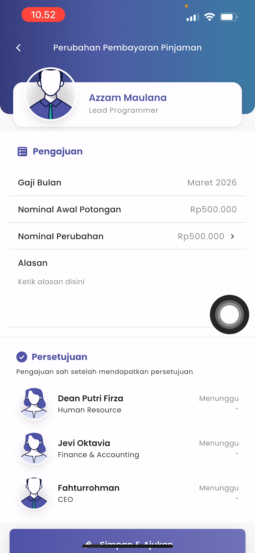 Kolom Nominal