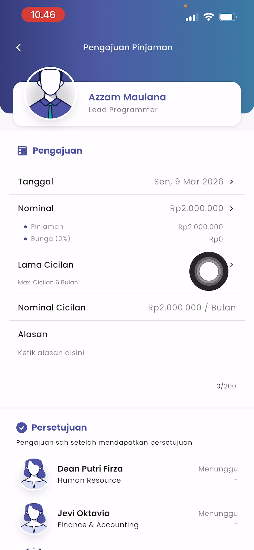 Opsi Cicilan
