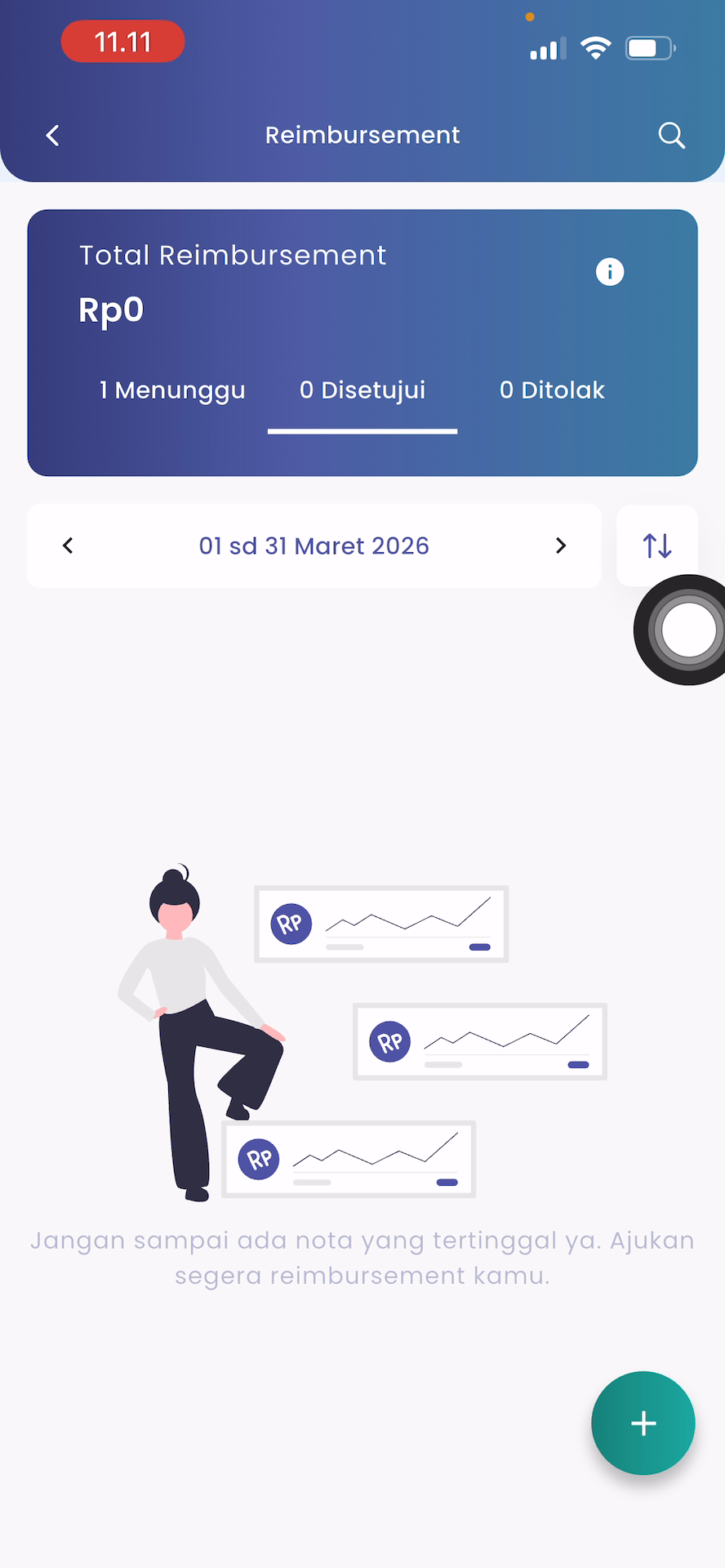 Status Ditolak