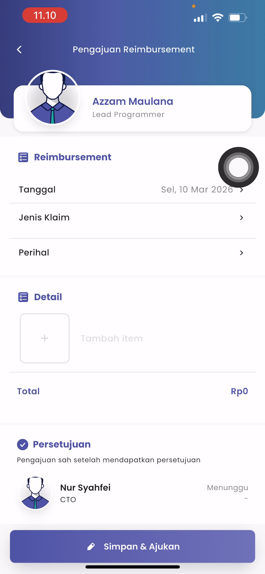 Jenis Klaim